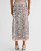 Rabanne Women's Jupe Sequined Midi Skirt - 3