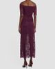 Rabanne Women's Lace Off-The-Shoulder Midi Dress - 3