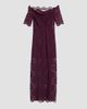 Rabanne Women's Lace Off-The-Shoulder Midi Dress - 6