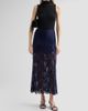 Rabanne Women's Lace Satin Midi Skirt - 2