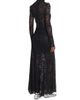 Rabanne Women's Lace Wrap Long-Sleeve Top - 5