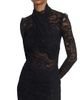 Rabanne Women's Lace Wrap Long-Sleeve Top - 6