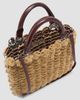Rabanne Women's Leather & Shearling Top Handle Bag - 4