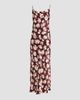 Rabanne Women's Printed Silk Maxi Slipdress - 1
