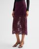 Rabanne Women's Scalloped Lace Midi Skirt - 4