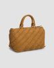 Rabanne Women's Suede-Cotton Top Handle Bag - 5