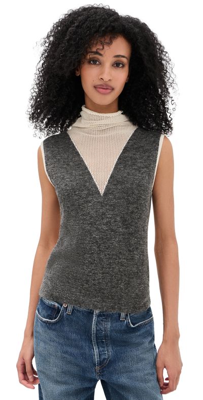 Rachel Comey Rachel Comey Horwill Top Charcoal/Cream
