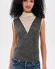 Rachel Comey Rachel Comey Horwill Top Charcoal/Cream - 2