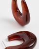 Rachel Comey Rachel Comey Isle Earring Dark Tortoise One - 4