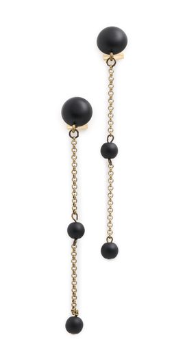 Rachel Comey Rachel Comey Morse Earrings Matte Black One
