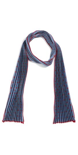 Rachel Comey Rachel Comey Pleated Scarf Slate One