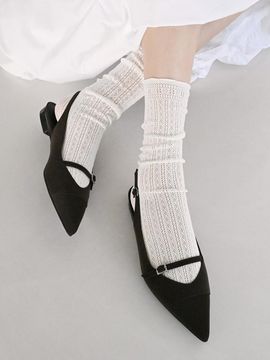 RACHEL COX Italian Leather Handcrafted Charlotte Pumps (RCB011P)
