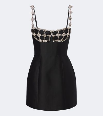 Rachel Gilbert Rachel Gilbert Acacia wool and silk bustier dress