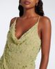 Rachel Gilbert Rachel Gilbert Anika draped embellished gown - 3