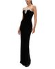 Rachel Gilbert Rachel Gilbert Claudine Embellished Notch Neck Gown - 2