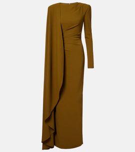 Rachel Gilbert Rachel Gilbert Dion caped draped gown