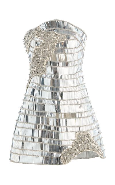 Rachel Gilbert Rachel Gilbert Exclusive Ariel Embellished Tulle Mini Dress