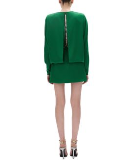 Rachel Gilbert - Kori Sequined Crystal Midi Dress