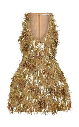 Rachel Gilbert Rachel Gilbert Floss Embellished Mini Dress