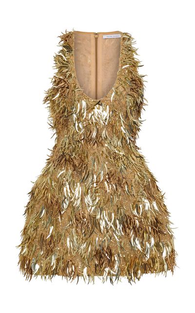 Rachel Gilbert Rachel Gilbert Floss Embellished Mini Dress