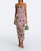 Rachel Gilbert Rachel Gilbert Francesca floral-appliqué corset dress - 2