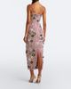 Rachel Gilbert Rachel Gilbert Francesca floral-appliqué corset dress - 6