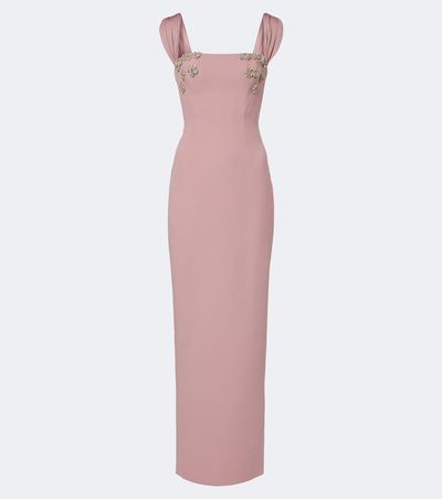 Rachel Gilbert Rachel Gilbert Malia embellished crêpe corset gown