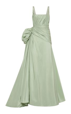 Rachel Gilbert Rachel Gilbert Orta Draped Ball Gown