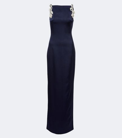 Rachel Gilbert Rachel Gilbert Oryx embellished crêpe gown