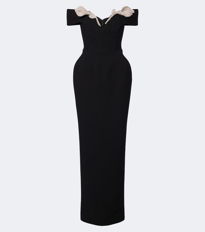 Rachel Gilbert Rachel Gilbert Oscar off-shoulder crêpe corset gown