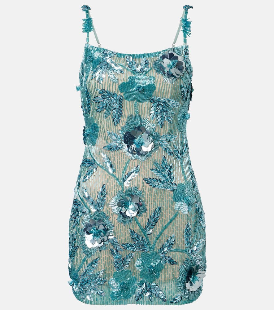 rachel gilbert beaded dress Rachel Gilbert Sadie Gown in Metallic Gold
