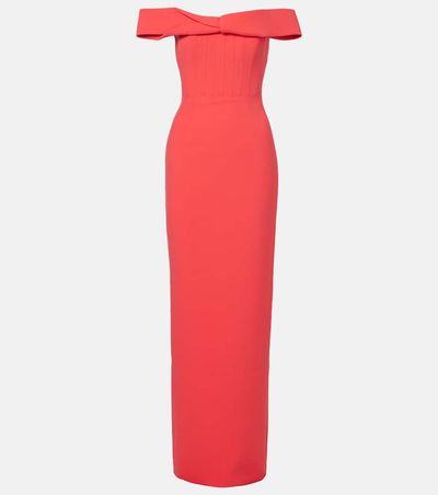 Rachel Gilbert Rachel Gilbert Rydell off-shoulder gown