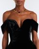 Rachel Gilbert Rachel Gilbert Ryn off-shoulder velvet corset gown - 3