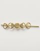 Rachel Pfeffer Rachel Pfeffer Brass Moon Phases Hair Pin - 2