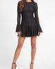 RACHEL Rachel Roy RACHEL Rachel Roy Alanna Long Sleeve Godet Mini Dress - 1