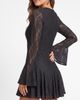 RACHEL Rachel Roy RACHEL Rachel Roy Alanna Long Sleeve Godet Mini Dress - 4