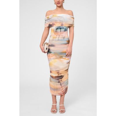 RACHEL Rachel Roy RACHEL Rachel Roy Aubree Off-the-Shoulder Maxi Dress