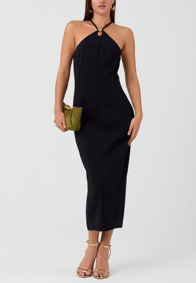 RACHEL Rachel Roy RACHEL Rachel Roy Avalon Halter Neck Midi Dress