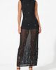 RACHEL Rachel Roy RACHEL Rachel Roy Avalon Sheer Beaded Maxi Dress - 1