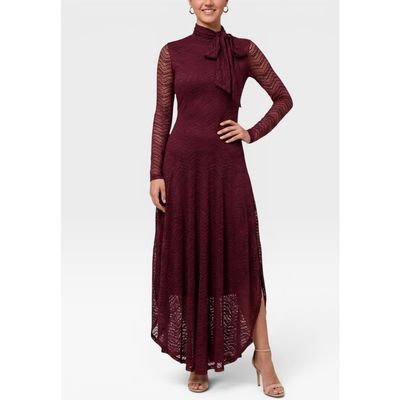 RACHEL Rachel Roy RACHEL Rachel Roy Beatrice Long Sleeve Lace Maxi