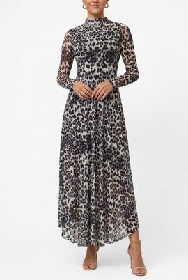 RACHEL Rachel Roy RACHEL Rachel Roy Beatrice Mesh High Neck Maxi Dress