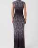 RACHEL Rachel Roy RACHEL Rachel Roy Coco Mock Neck Mesh Midi Dress - 2