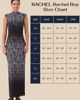 RACHEL Rachel Roy RACHEL Rachel Roy Coco Mock Neck Mesh Midi Dress - 5