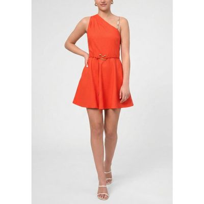 RACHEL Rachel Roy RACHEL Rachel Roy Elara Fit and Flare Mini Dress