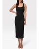 RACHEL Rachel Roy RACHEL Rachel Roy Emi Sleeveless Pucker Knit Midi Dress - 1