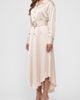 RACHEL Rachel Roy RACHEL Rachel Roy Gilian Long Sleeve Satin Shirt Dress - 3