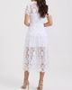 RACHEL Rachel Roy RACHEL Rachel Roy Jolene Collared Lace Midi Dress - 2