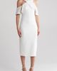 RACHEL Rachel Roy RACHEL Rachel Roy Jolie Off the Shoulder Ruffle Midi Dress - 1