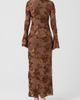 RACHEL Rachel Roy RACHEL Rachel Roy Juliet Long Sleeve Soutache Maxi Dress - 2