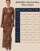 RACHEL Rachel Roy RACHEL Rachel Roy Juliet Long Sleeve Soutache Maxi Dress - 5